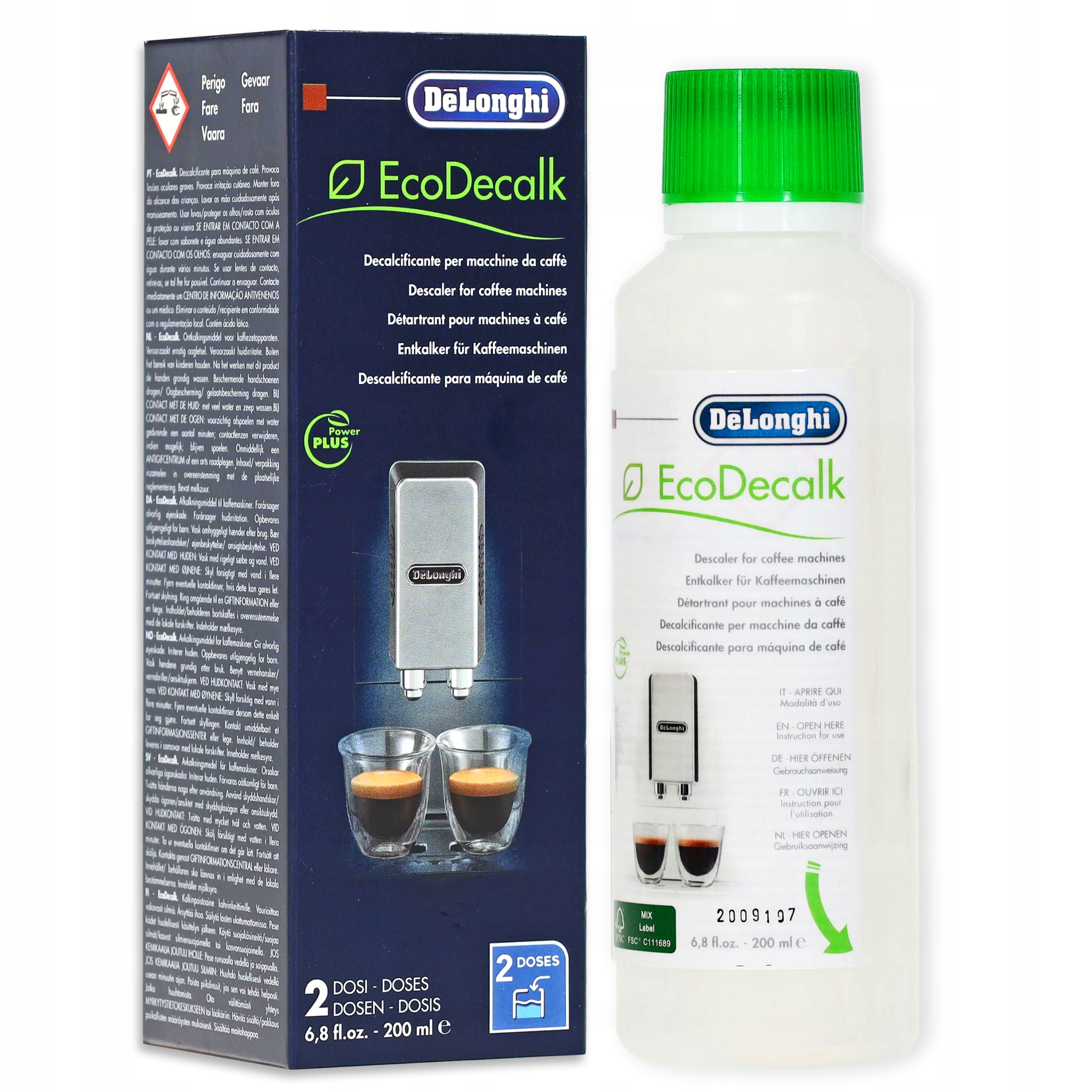 Odstraňovač vodného kameňa pre kávovar DeLonghi DLSC202 200 ml